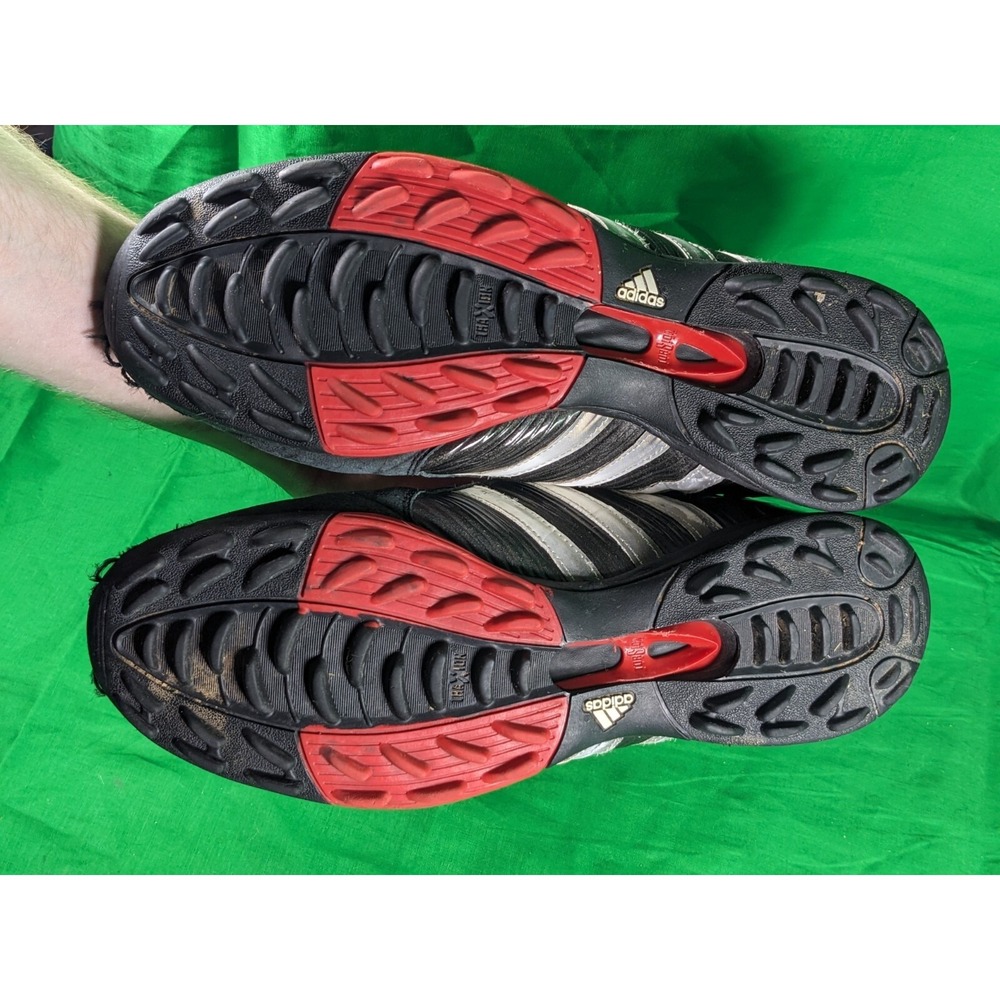 Adidas Predator Absolado Powerswerve HG Soccer Boots Red Black Cleats Size 11 - Picture 4 of 10